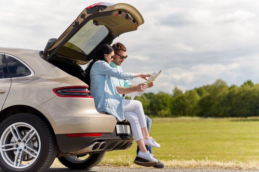 Couple Taking a Road Trip